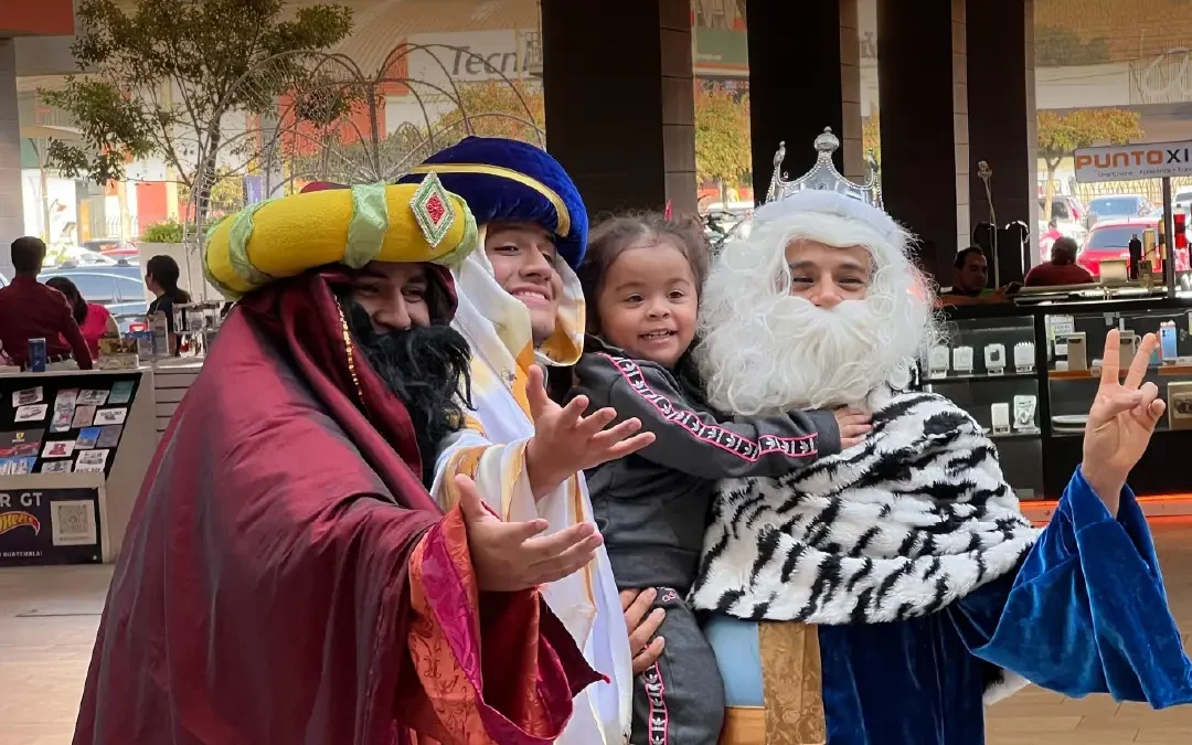 La llegada de los Reyes Magos