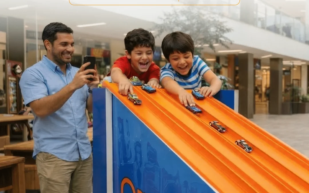 Pista Gigante de Hot Wheels
