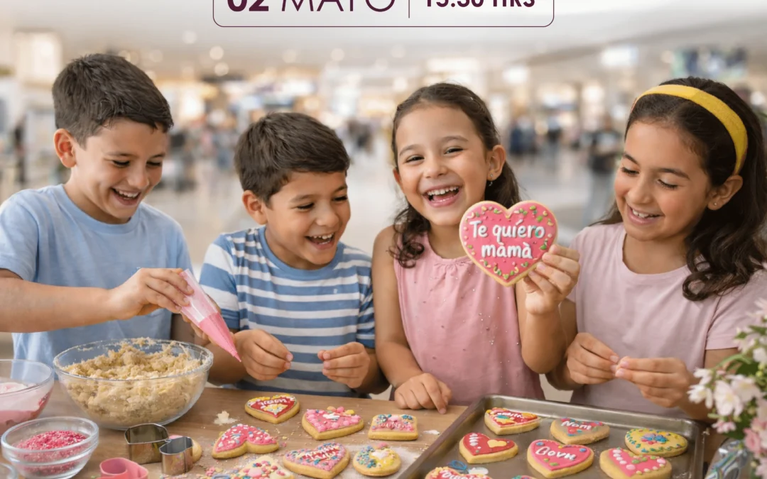 Taller de galletas para mamá junto a San Martín